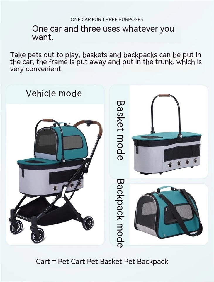 Folding Pet Stroller
