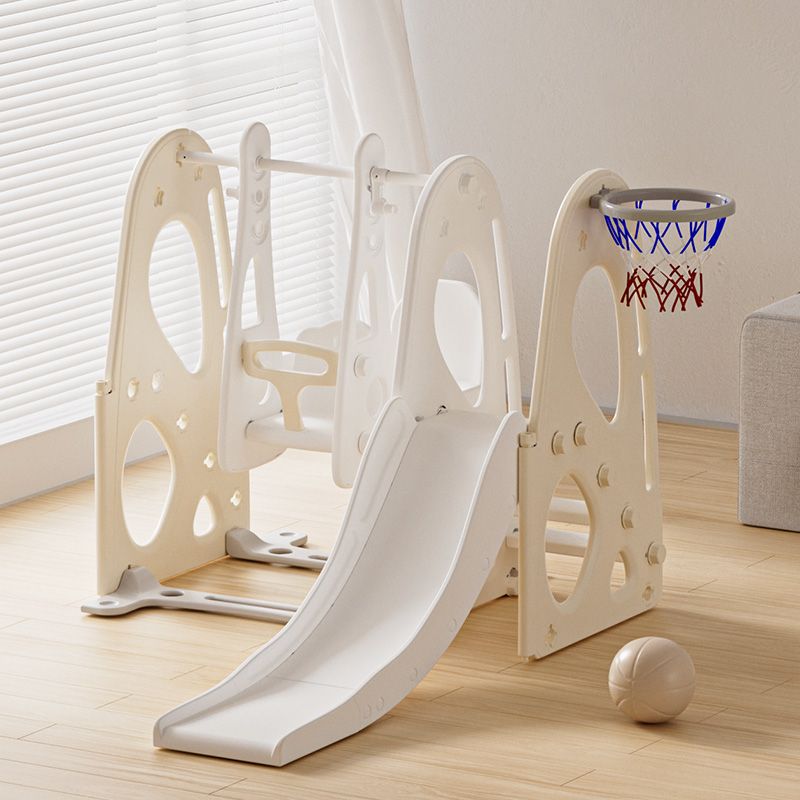 Toddlers Slide and Swing Set 4 in 1